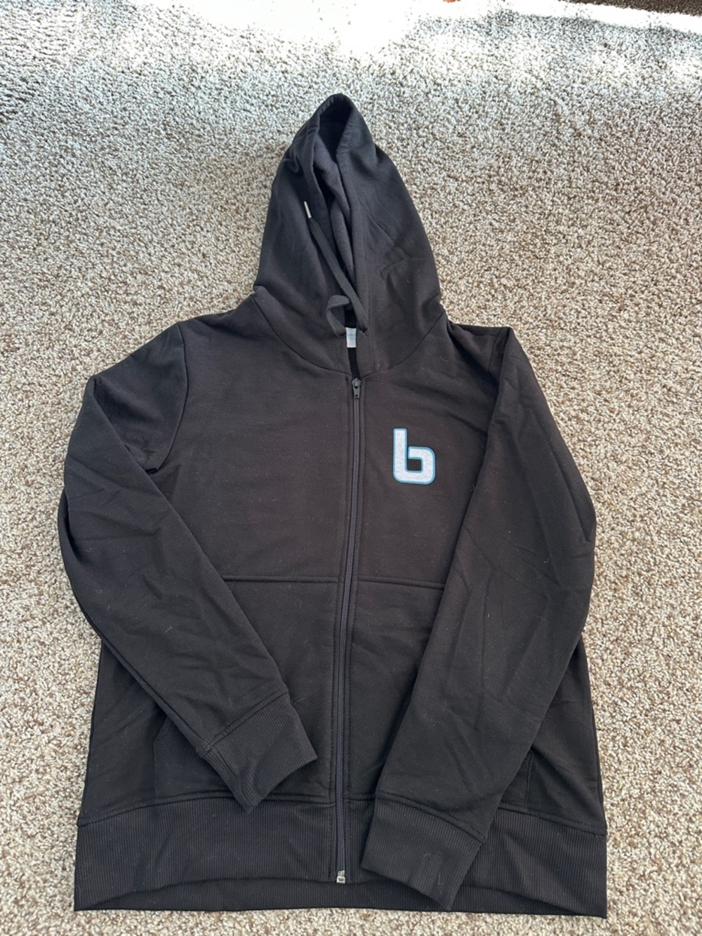 Burn Boot CampBlack Zip-Up Hoodie